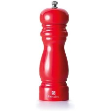 Moedor Sal/Pimenta madeira vermelho 20cm