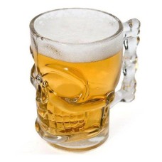 Caneca de Chopp Caveira - 540 ml