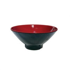 Tigela Arroz Vermelho/Preto - 11,5 x 5 cm
