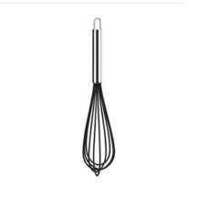 Batedor Manual Inox/Silicone - 30 cm