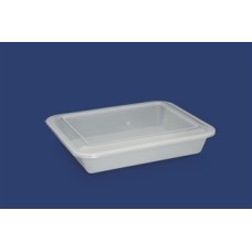 Bandeja c/ Tampa 30 x 24 x 6cm - 2,4 Lts