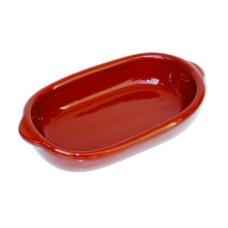 Assadeira Oval Marrom N.00 - 22 x 12 x 5 cm