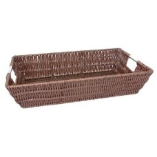 Cesta em Ratam Artificial N.3 - 41 x 24 x 8 cm