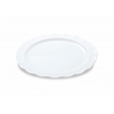 Travessa redonda wave Melamina - 41 x 3,5 cm
