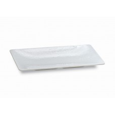 Travessa retangular texture Melamina - 53 x 32,5 cm